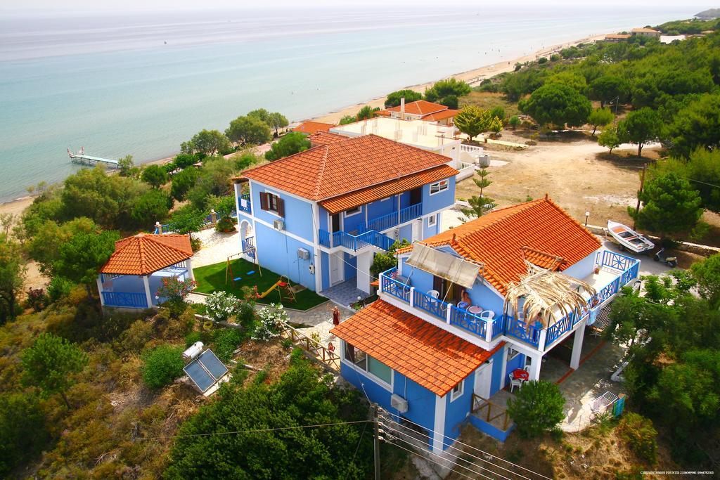 Blue House Apartments Vasilikí Buitenkant foto